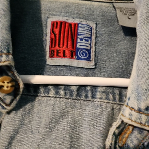 Sun Belt Denim Sturgis 96 Long Sleeve 56th Annual Motorcycle Rally Shirt - Picture 3 of 9